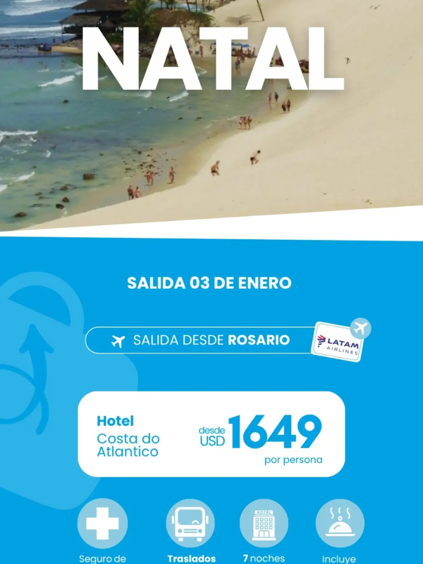 Natal · 3 enero 2027