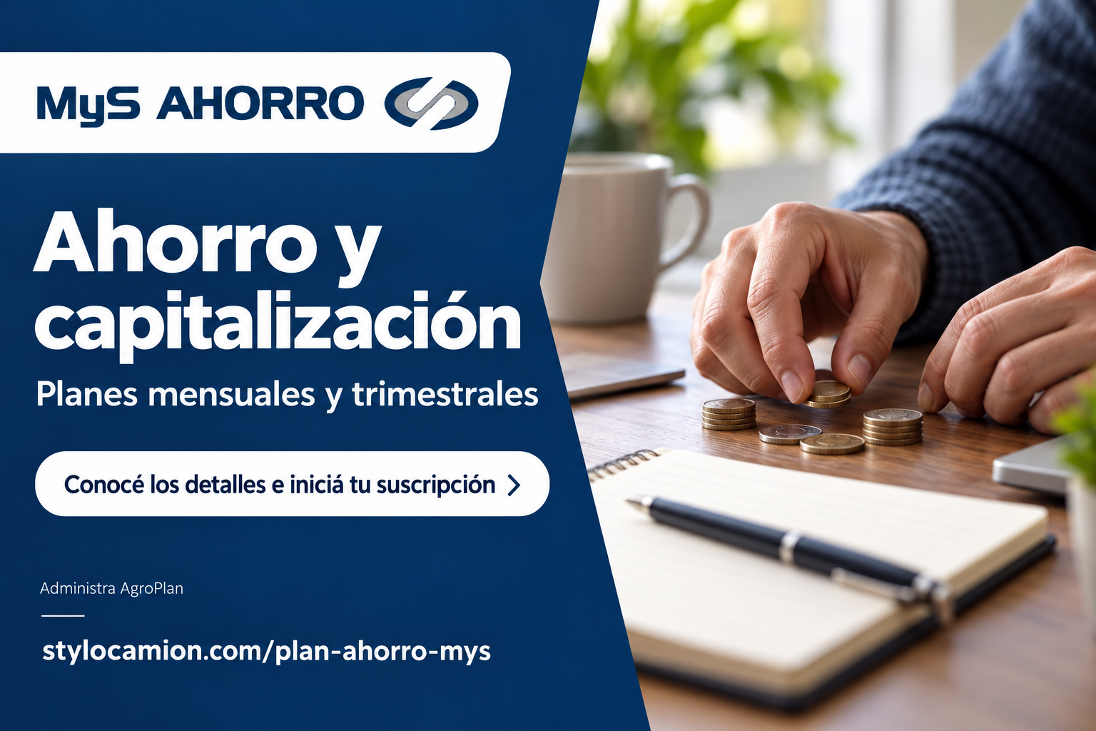 MyS Ahorro: planificación y aportes periódicos
